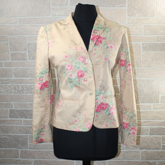 ralph lauren floral jacket